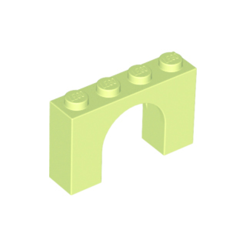 Boog 1x4x2 Yellowish Green